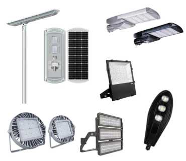 aluminum die casting light housing, flood light, street light, solar light