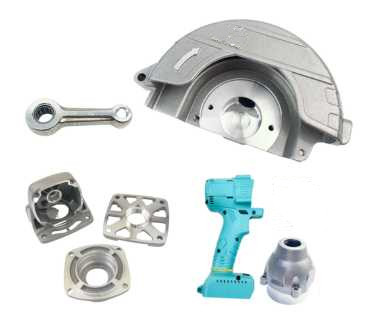 aluminum die casting power tool housing, head cover