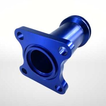 TC-Motor Blue Aluminum 6061 T651 Intake Manifold Inlet Pipe Blue