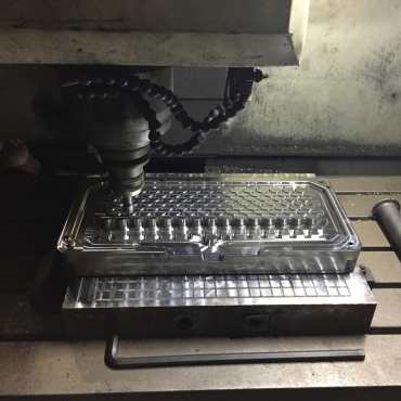 cnc milling machining on mould cavity