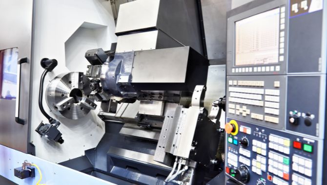 CNC milling and turning machine