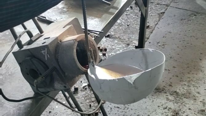 hand made gravity casting process