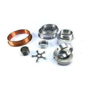 CNC Machining Parts Made of Copper Steel Iron and Aluminum