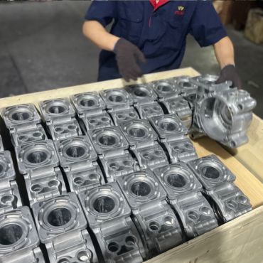 aluminum die casting reduction gearbox housing, industrial motor casing