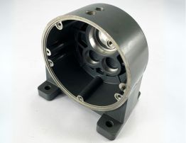 aluminum die casting transmission housing gearbox casing with powder coating and cnc machining