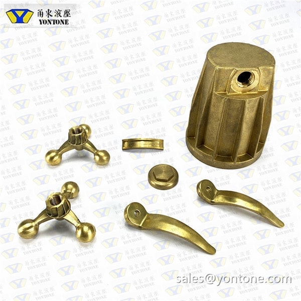 brass-gravity-casting-parts-with-sand-blasting-with-cnc-machining