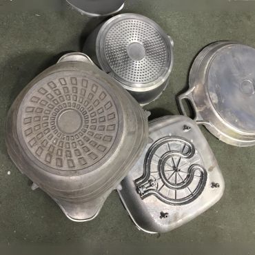 custom aluminum die casting pots, cookware, pans