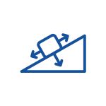 Low Coefficient of Sliding Friction icon