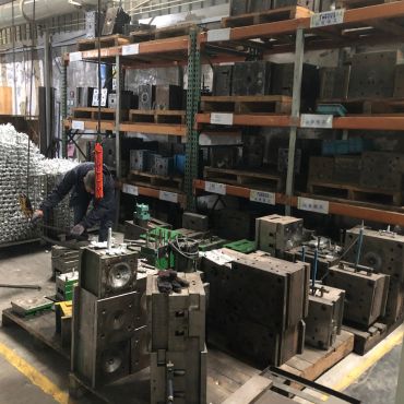 zinc die casting mold storage