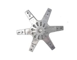 Aluminum die casting washing machine parts OEM Drive Hub Swift Star - Hexagonal Chassis Low Board Plate Flange, clutch tray - sales@yontone.com - mould manufacturer, die casting service, CNC machining supplier