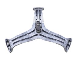 OEM washing machine parts supplier - die casting drum spider with Trunnion Shaft And Hdw - sales@yontone.com - mould maker, die casting factory, CNC machining company - customize your Tripod Triangle Bracket